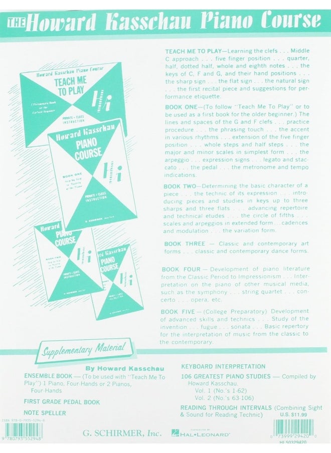 G. Schirmer, Inc. Teach Me to Play: Preliminary Beginner Book  - Image 2