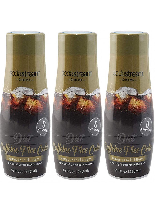 SodaStream SodaStream Diet Caffeine Free Cola, 440ml 3 Pack, 14.8 Fl Oz (Pack of 3)  - Image 1
