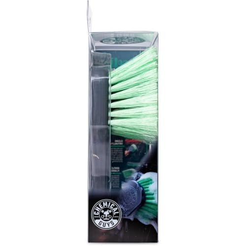 Chemical Guys ACCG08 Wheelie All Exterior Surface and Wheel Brush (Safe for Cars, Trucks, SUVs, RVs, Motorcycles, & More) Green - Image 3