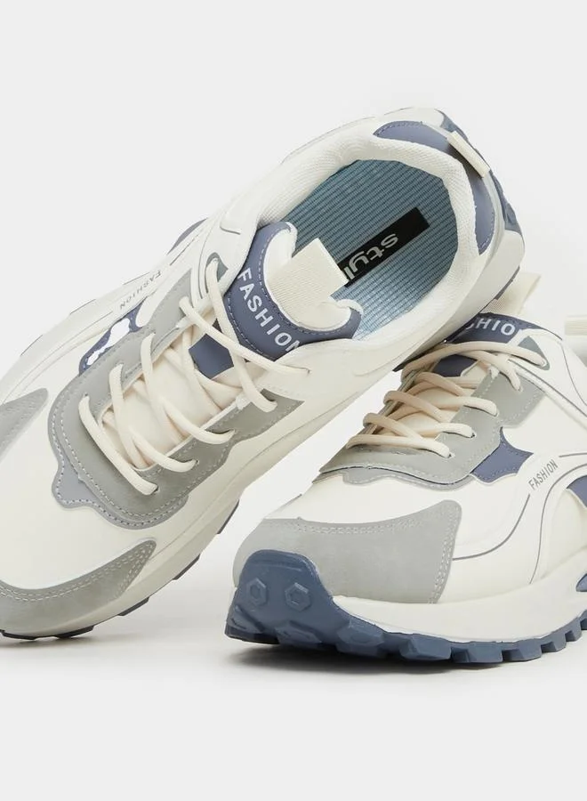 Styli Breathable Lightweight Lace Up Sneakers
