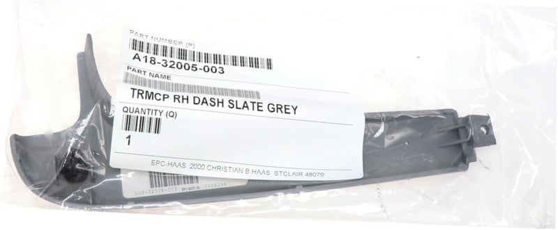 Freightliner Slate Gray Right Hand Dash Trim Cap - A18-32005-003 (OE Replacement Part for : 1998-2011 Century CST-120/2000-2017 Columbia CL-120/2001-2018 & 2020 Coronado CORO-132 Trucks) - Image 3