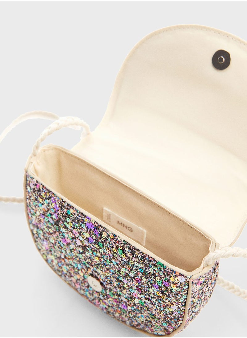 MANGO - Kids Sequin Ear Bag - Image 1