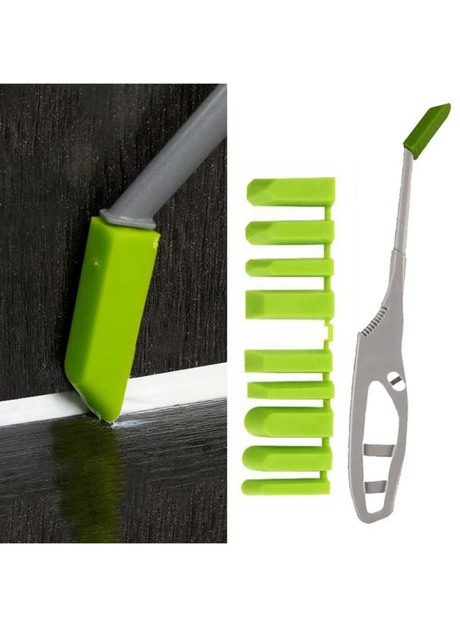 1 Set Multi Angle Plastic Sealant Scraper Grout Remover Spatula Caulking Tool - Image 2