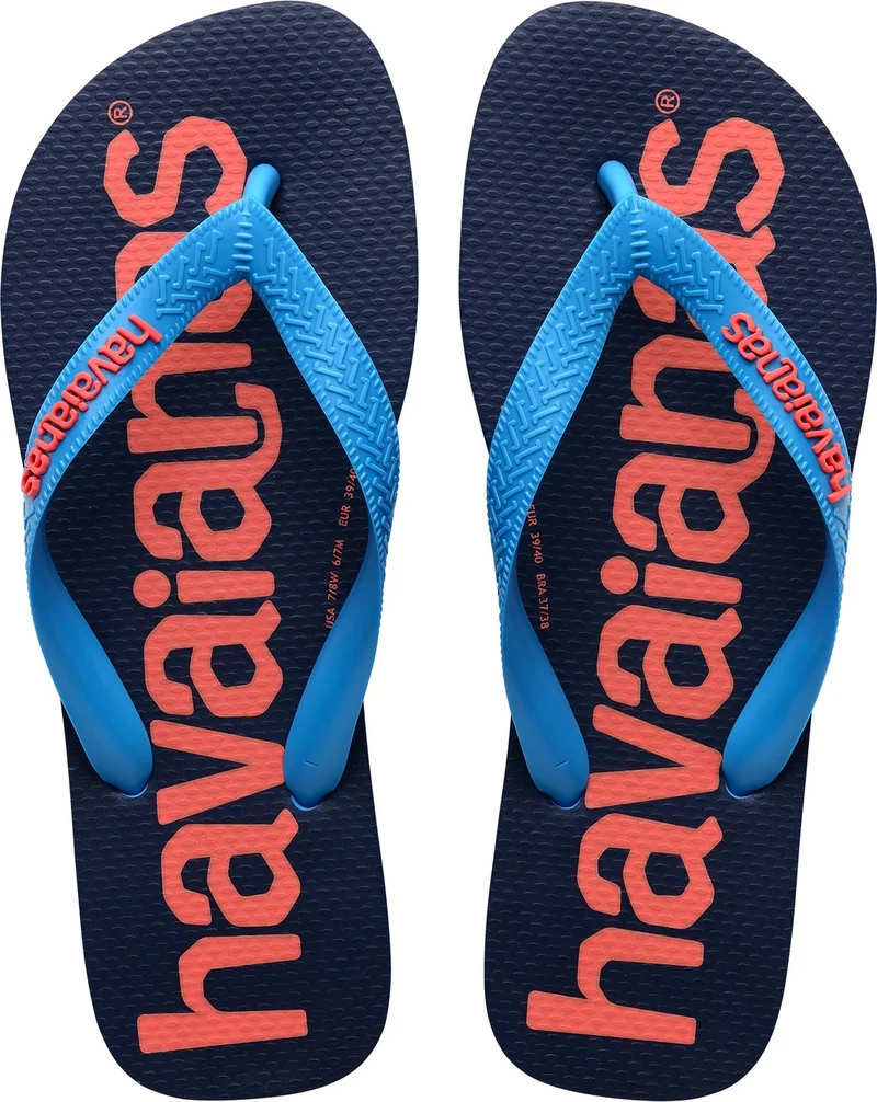 havaianas Turquoise Men's Slippers Top Logomania 2 Turquoise 39/40