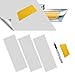 BSAMZO 3PCS Silver Cut YourOwn Emblem Overlay DIY Decals for Chevy Compatible with Bowtie Logo Wrap Stickers - Image 2
