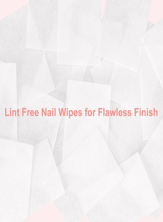 Eyxformula 270 Pcs Lint Free Nail Wipes - Thick and Absorbent Gel Polish Removal Cotton Pads Nail Supplies for Home & Salon Manicure - Image 3