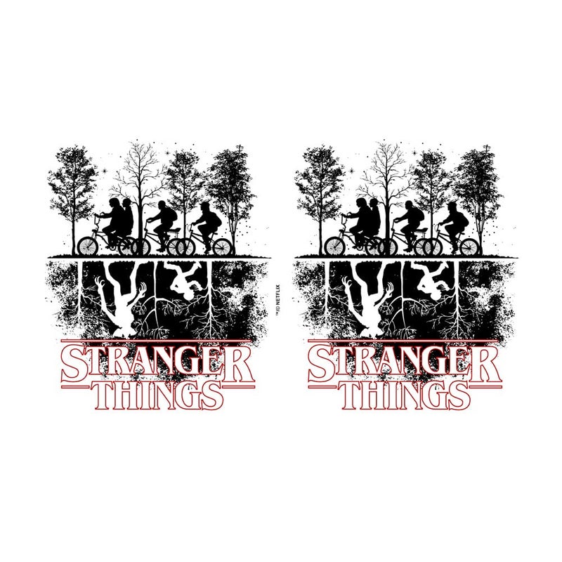 Netflix Stranger Things Upside down 17 oz Stainless Steel Bottle, Multicolor - Image 4