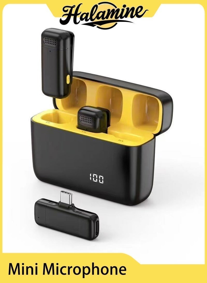 هالامين مايك لاسلكي للجوال,مايك جوال لاسلكي,مايك للهاتف,ميكروفون صغير - Image 1