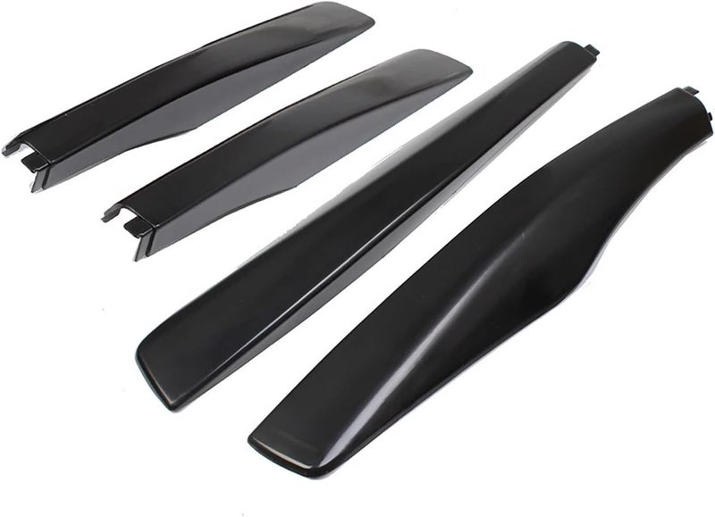Wivplex Black ABS Roof Rack Rail End Cap Covers for Lexus - Image 1