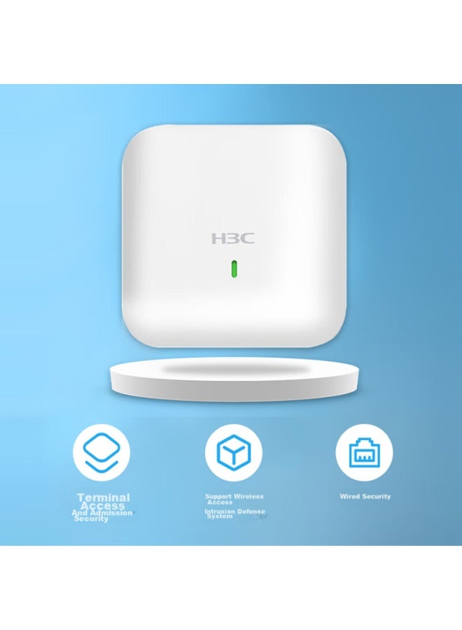 H3c Wifi 6 Wireless Ap, 3000m Dual-band, Four-stream Dual Gigabit, Indoor Ceiling-mounted, Enterprise-grade, Whole-house 5g High-speed Wireless Access Point, With Ac Adapter, Wa6520s-c - Image 2
