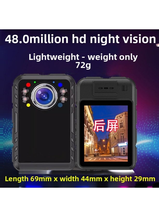 Generic Police Camera Wing King Law Enforcement Recorder Hd 4k Infrared Night Vision Q1 Q2 Q3 Q4 Q5 Q6 Q7 Q8 Q9-Body Color:Official Standard Configuration (without Card)  - Image 1