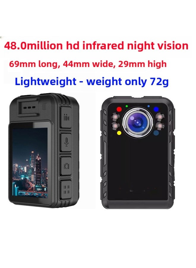 Generic Police Camera Wing King Law Enforcement Recorder Hd 4k Infrared Night Vision Q1 Q2 Q3 Q4 Q5 Q6 Q7 Q8 Q9-Body Color:Official Standard Configuration (without Card)  - Image 4