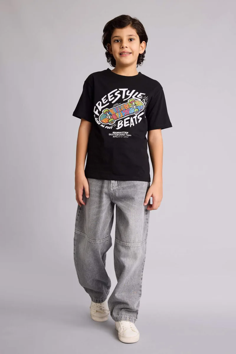 ديفاكتو Boy Printed T-Shirt