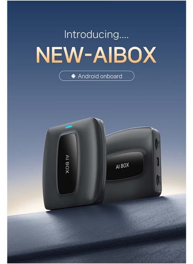 أوتوكاست كار بلاي بوكس برو، صندوق الوسائط المتعددة بنظام أندرويد 12 مع يوتيوب/نتفليكس متوافق مع كار بلاي - Image 1