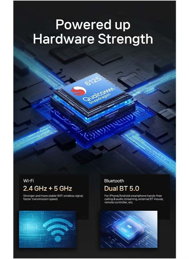 أوتوكاست كار بلاي بوكس برو، صندوق الوسائط المتعددة بنظام أندرويد 12 مع يوتيوب/نتفليكس متوافق مع كار بلاي - Image 3