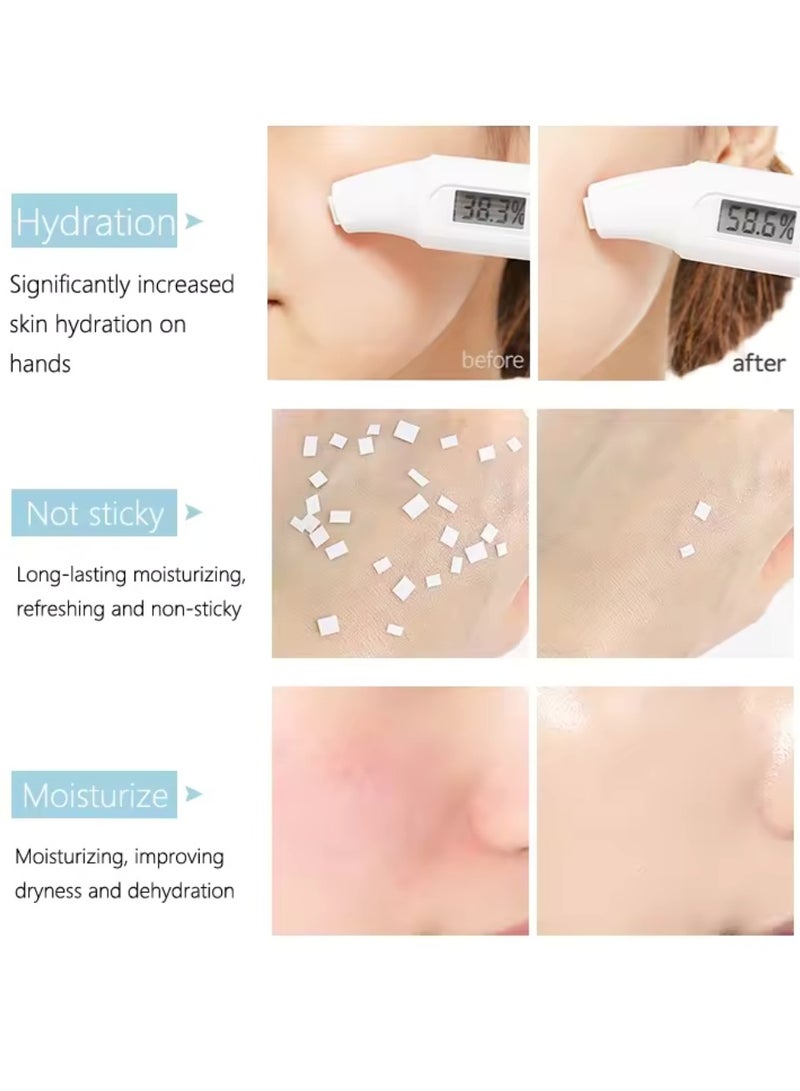 pudaier Daily Dew Moisturizing Stick Deep Hydrating Creamy Texture Non Sticky Moisturize Daily Cream Stick Multi Use Balm Stick Hydrating Primer Brightens and Glow Skin Makeup Stick Pink - Image 5