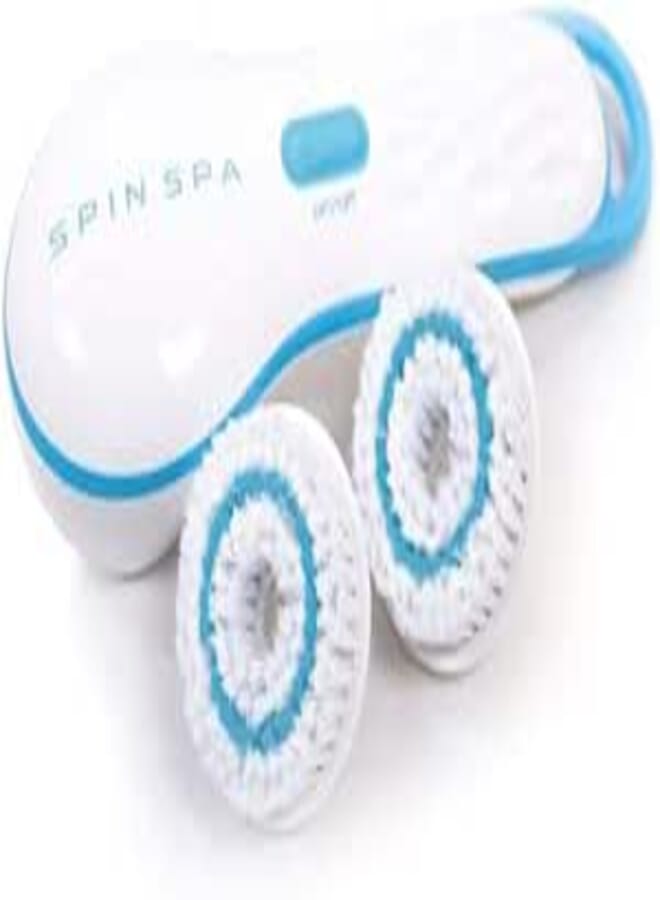 Cleansing Facial Brush with 2 Cleansing