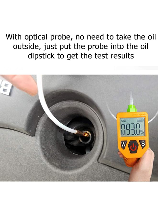 Engine Oil Tester For Auto Check Oil Quality Detector With Led Display Gas Analyzer Car Testing Tools - Image 4