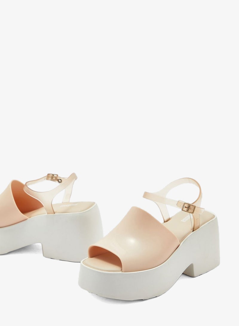 ميليسا صندل بكعب عريض ورباط حول الكاحل - Image 4