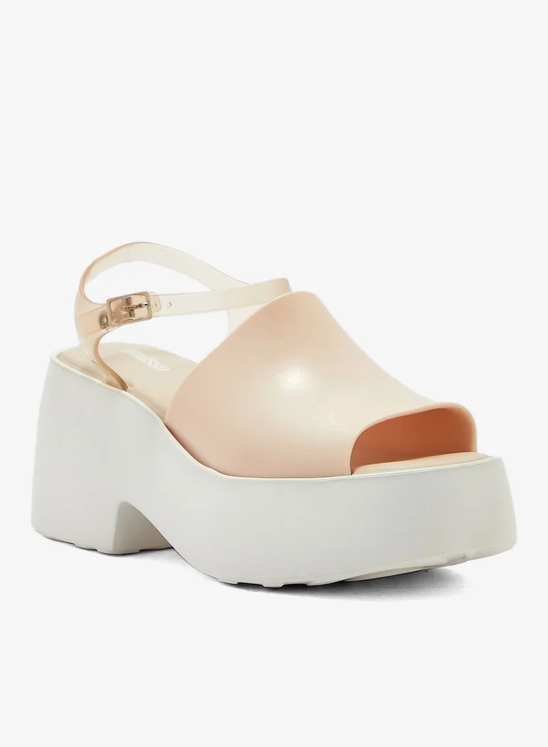 ميليسا صندل بكعب عريض ورباط حول الكاحل