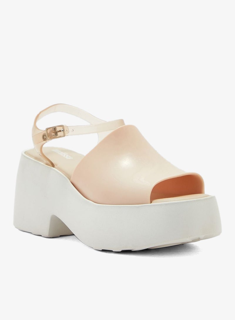 ميليسا صندل بكعب عريض ورباط حول الكاحل - Image 2