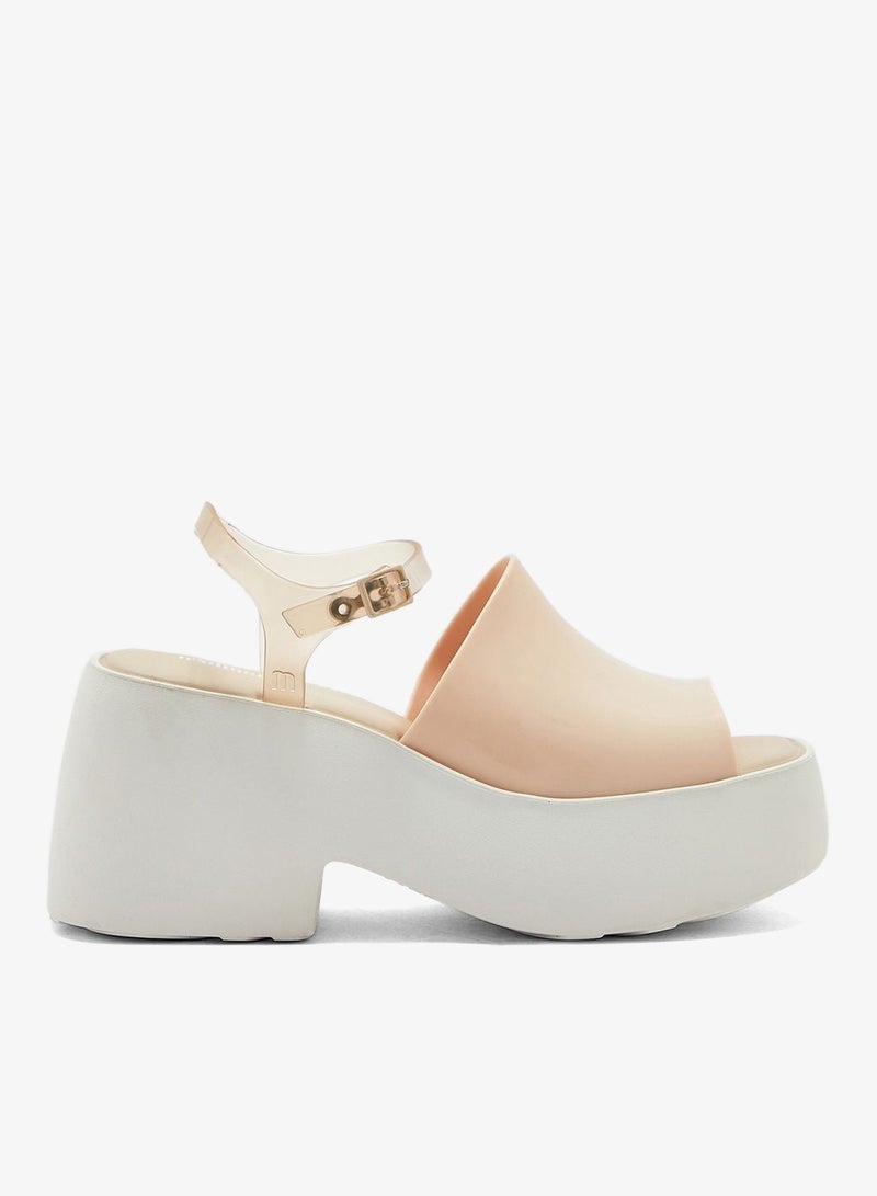 ميليسا صندل بكعب عريض ورباط حول الكاحل - Image 1