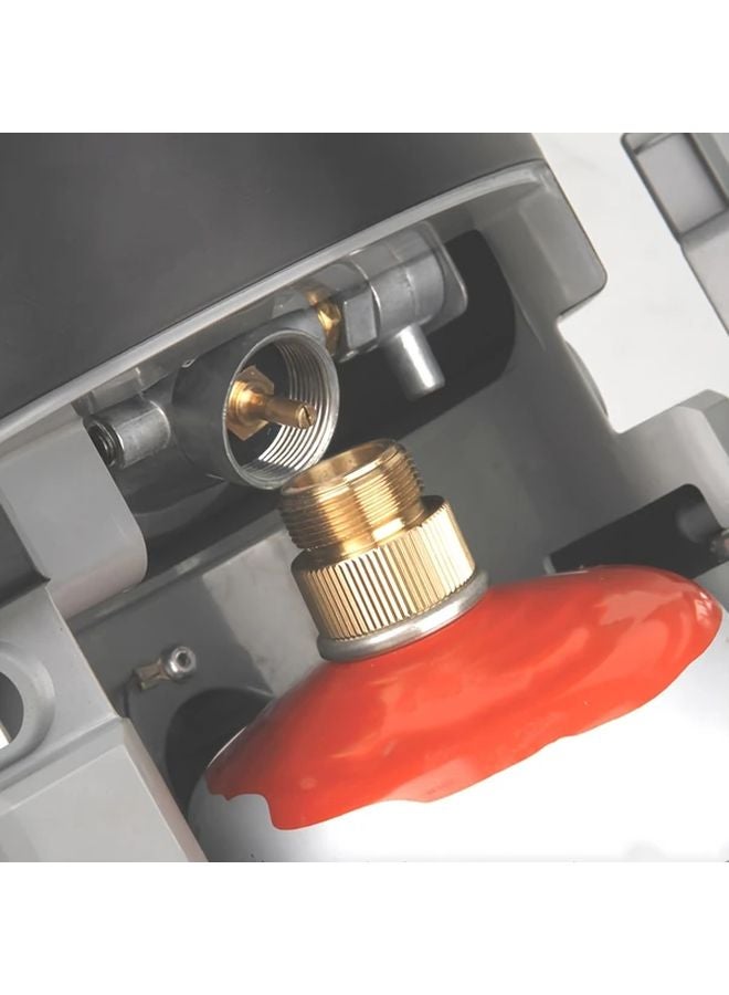 URTUE Heavy Duty Camping Stove Gas Tank Adapter Valve Leak Proof Aluminum Alloy - Image 5