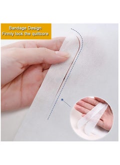 Generic Travel Disposable Bed Sheet Set,4Pcs Portable Disposable Sheet and Disposable Pillowcase Set, Suitable for Travel Hotel Business Travel  - Image 2