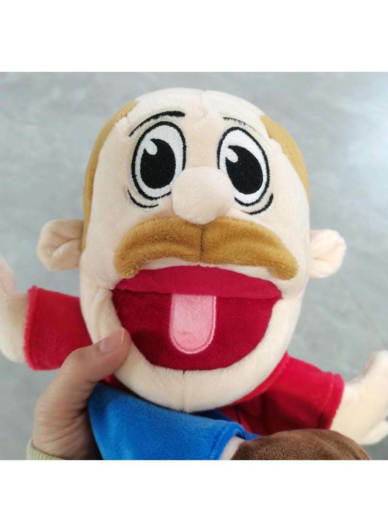 General - 1 Pcs Jeffy Feebee Series Puppets Adoptive Father Plush Toy 40Cm - Image 1