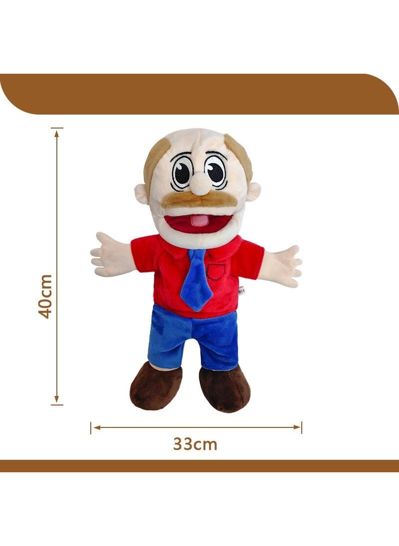 General - 1 Pcs Jeffy Feebee Series Puppets Adoptive Father Plush Toy 40Cm - Image 1
