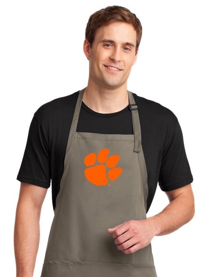 Broad Bay Clemson Tigers Apron LARGE Mens Womens Clemson Logo Gift Idea - Image 3