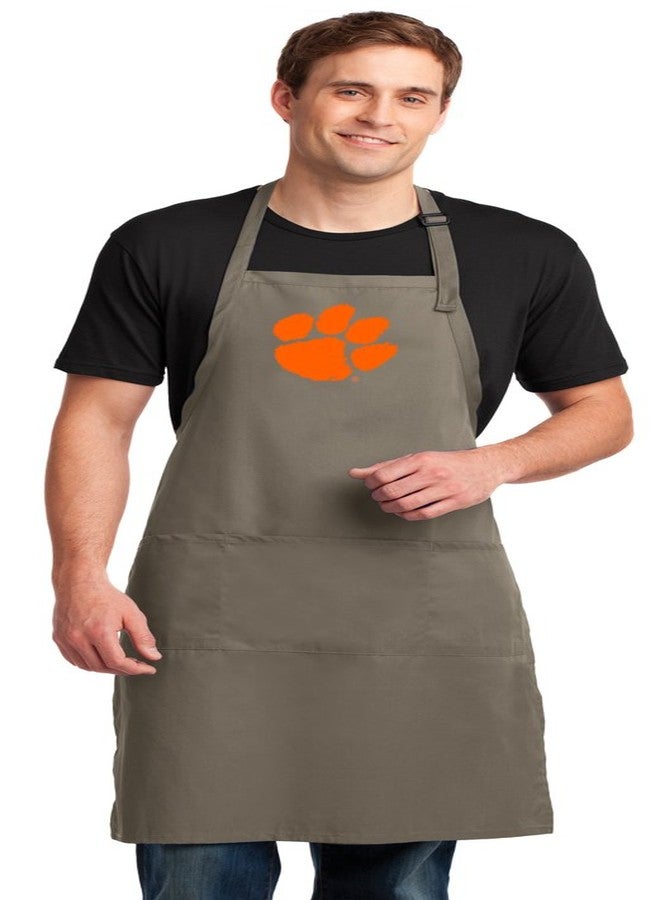 Broad Bay Clemson Tigers Apron LARGE Mens Womens Clemson Logo Gift Idea - Image 2