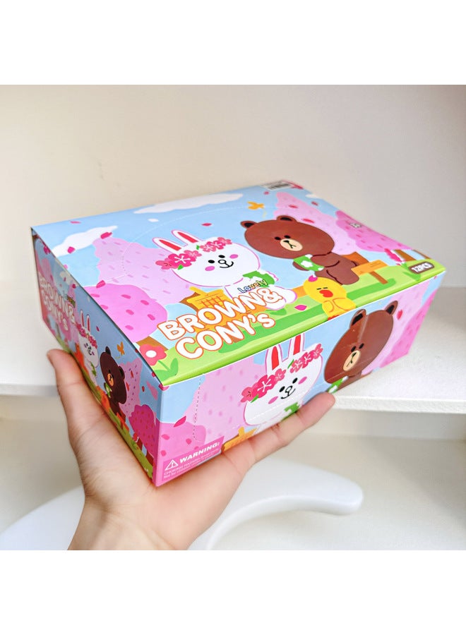 Special For Key Chain Egg Ball Brown Bear Nikon Rab Cloth Doll Blind Egg Mobile Phone Pendant Gift Wholesale-Color:Yl7051 Brown Bear Gacha 12 Pieces-end Box-Specifications:Random One - Image 4