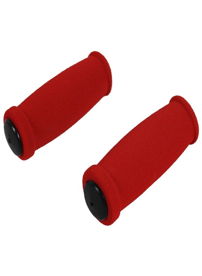 Kick Push New Replacement Scooter Handle Grips for Razor Scooters (Red) - Image 1