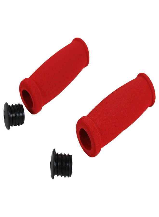 Kick Push New Replacement Scooter Handle Grips for Razor Scooters (Red) - Image 3