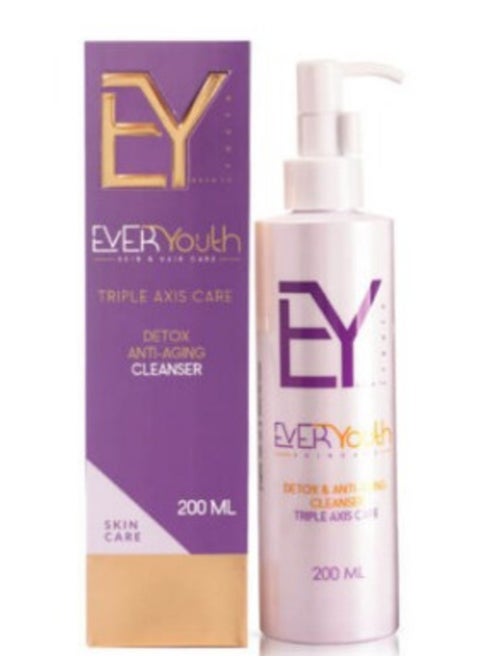 EVER YOUTH TRIPLE AXIS ANTI-AGING CLEANSER 200ML