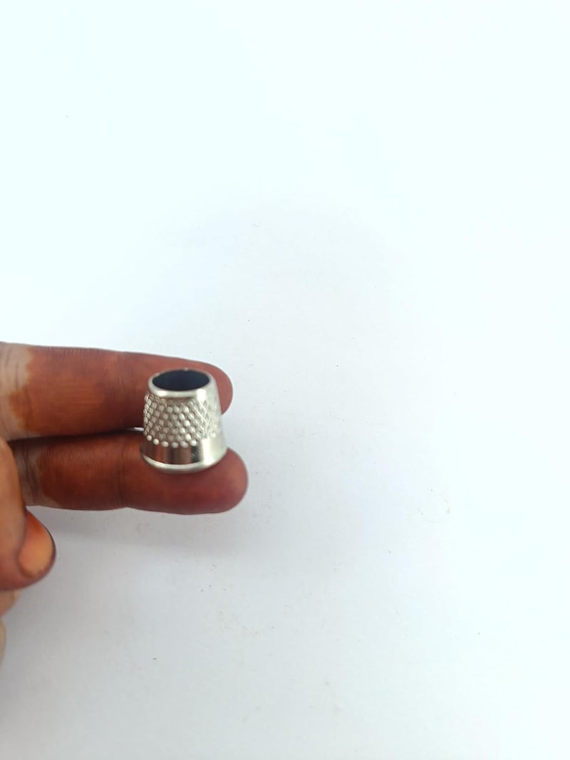 advancedestore advancedestore Pack of 2Pc Sewing Machine Collection Thimble Metal Thimble Size4 - Image 4