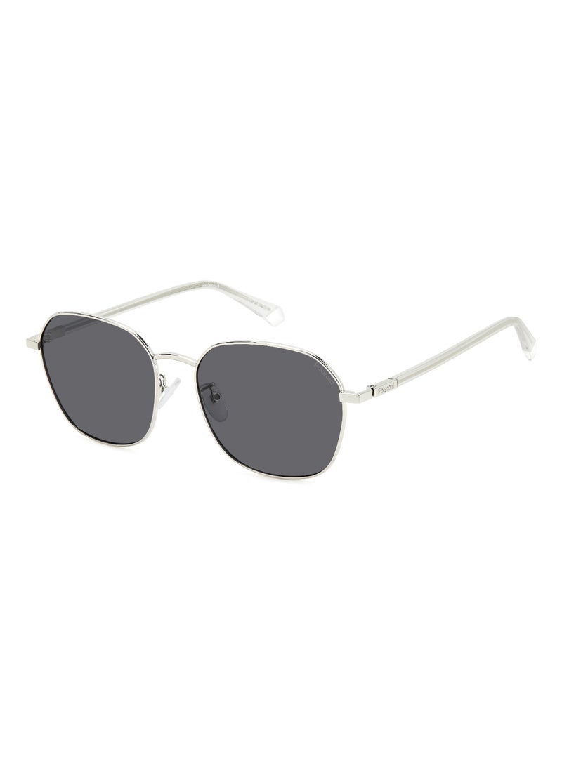 Polaroid Men's Polarized Metal Sunglasses Pld 4168/G/S/X Grey 50 - Lens Size: 49.9 Mm - Palladium - Image 1