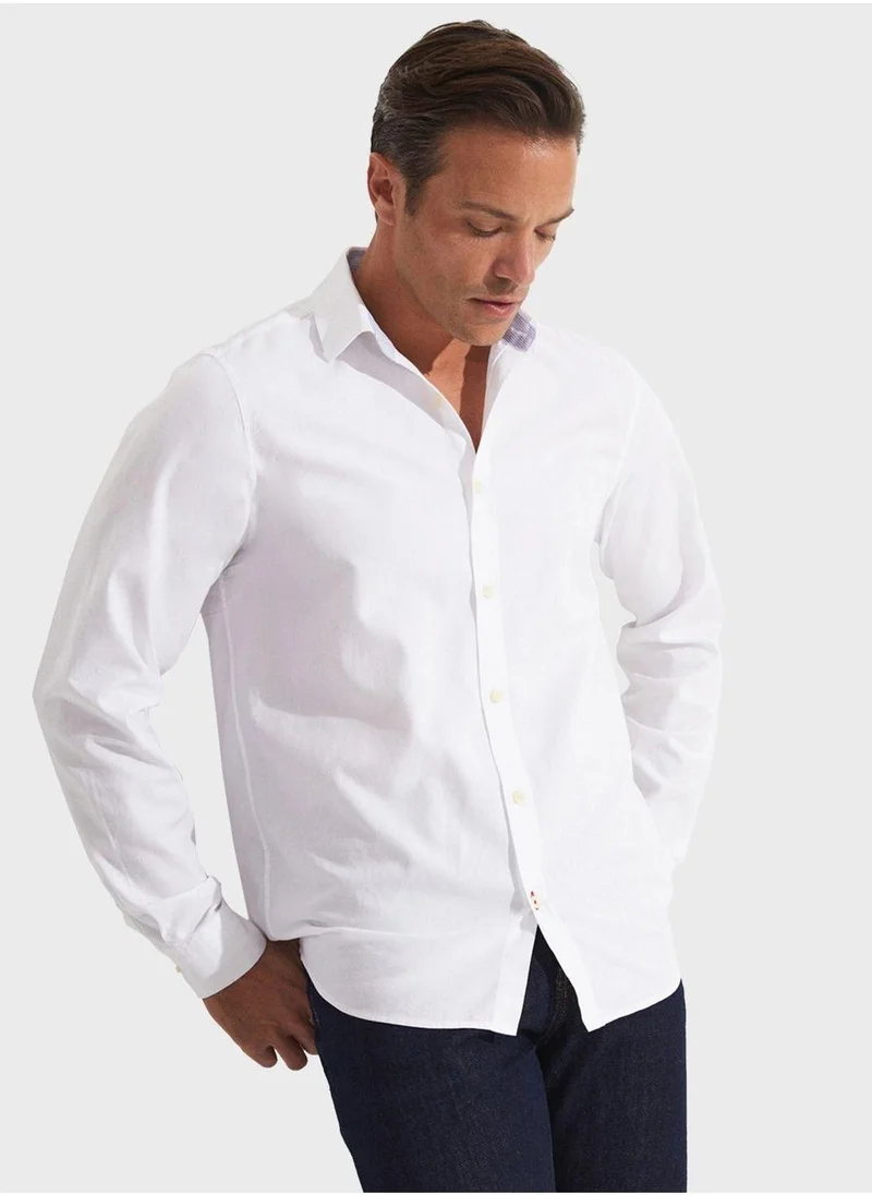 JUNE Essential Oxfort Regular Fit Shirt