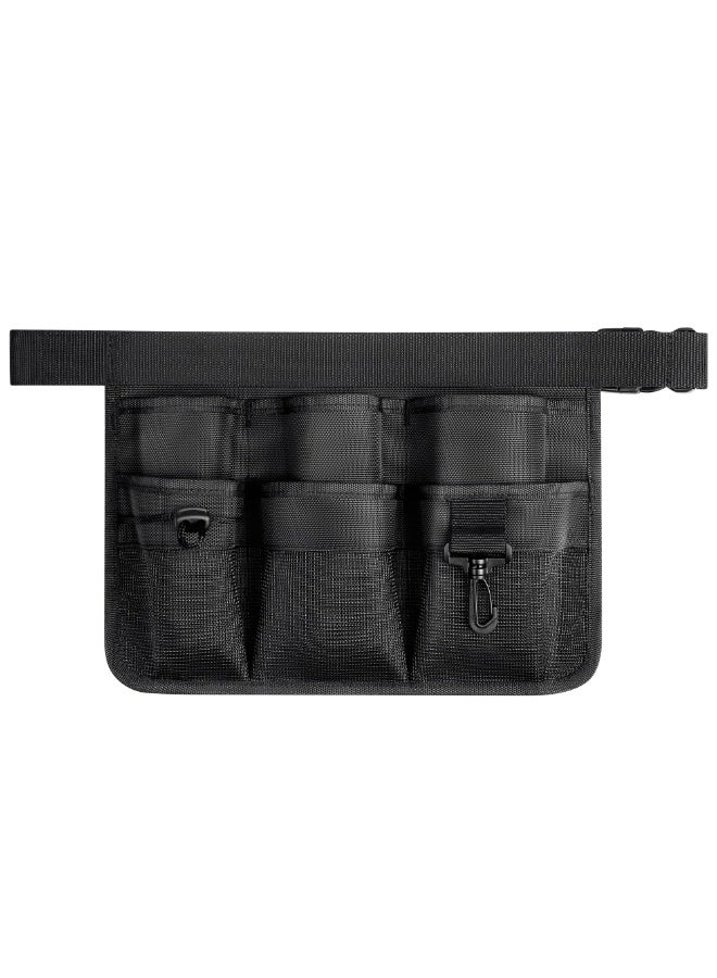 Chabeia Gardening Tools Belt, 8 Pockets Heavy Duty for Women & Men, 1680D Water Resistant Tool Pouch for Builders, Carpenters, Gardeners, Electricians  - Image 5