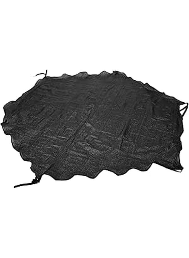 Trampoline Sunshade Cover UV Protection Rainproof Easy Install Canopy Net - Image 1