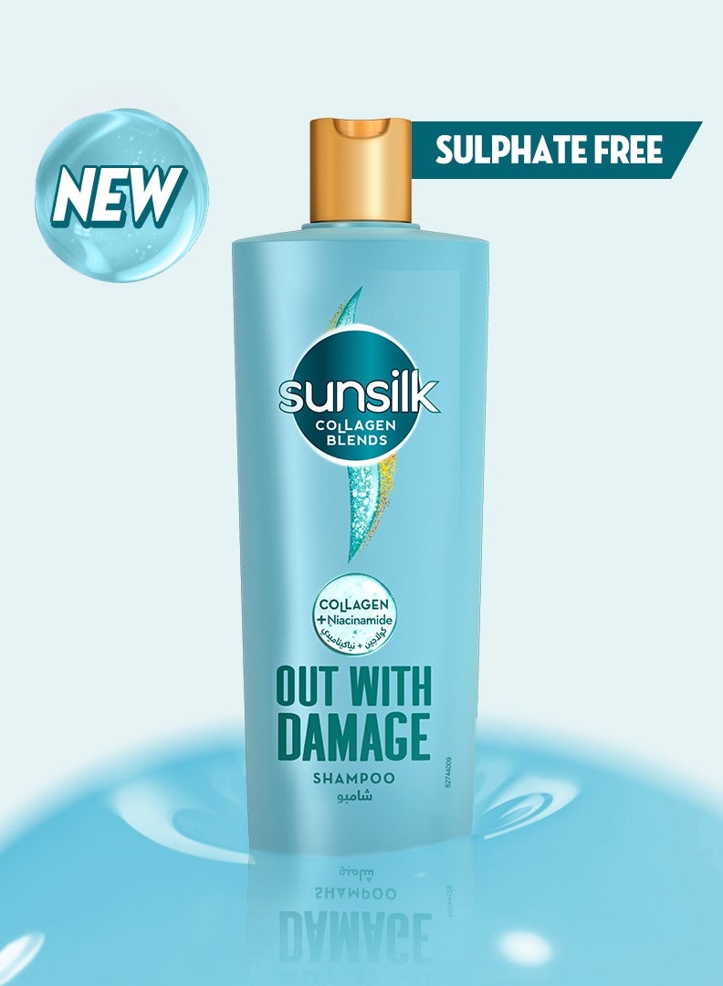 Sunsilk Out With Damage Shampoo 350ml - Image 3