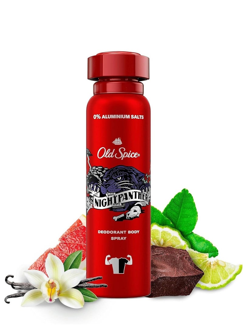 Old Spice Deodorant Body Spray Men Nightpanther 150ml - Image 3