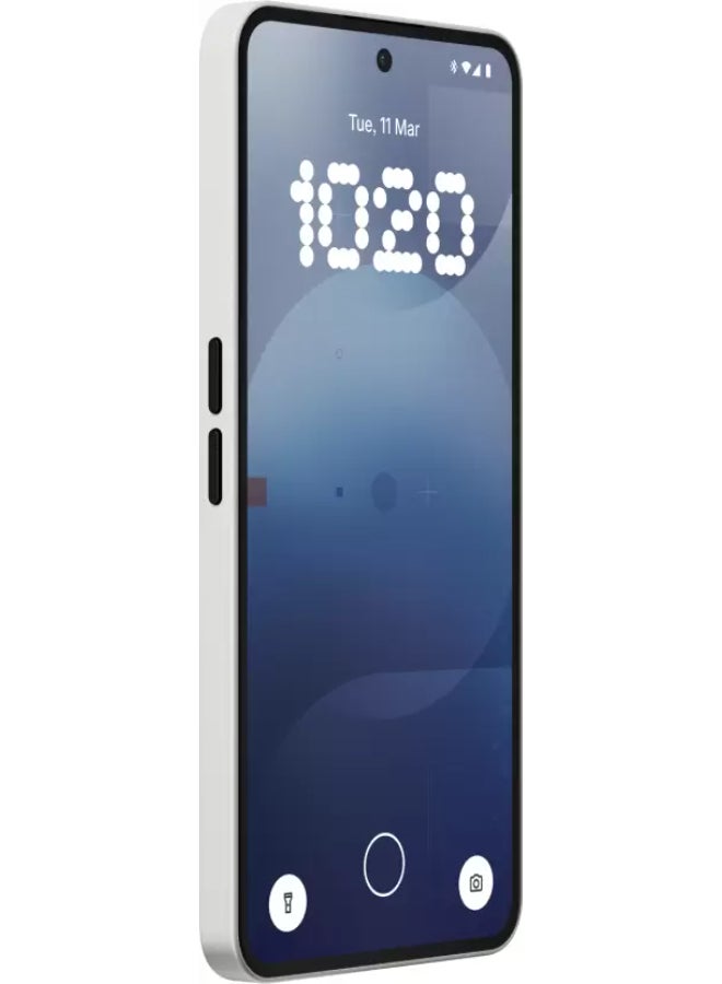 Nothing Phone (3a) Dual SIM White 12GB RAM 256GB  Bundle (CMF Buds) - Middle East Version - Image 3