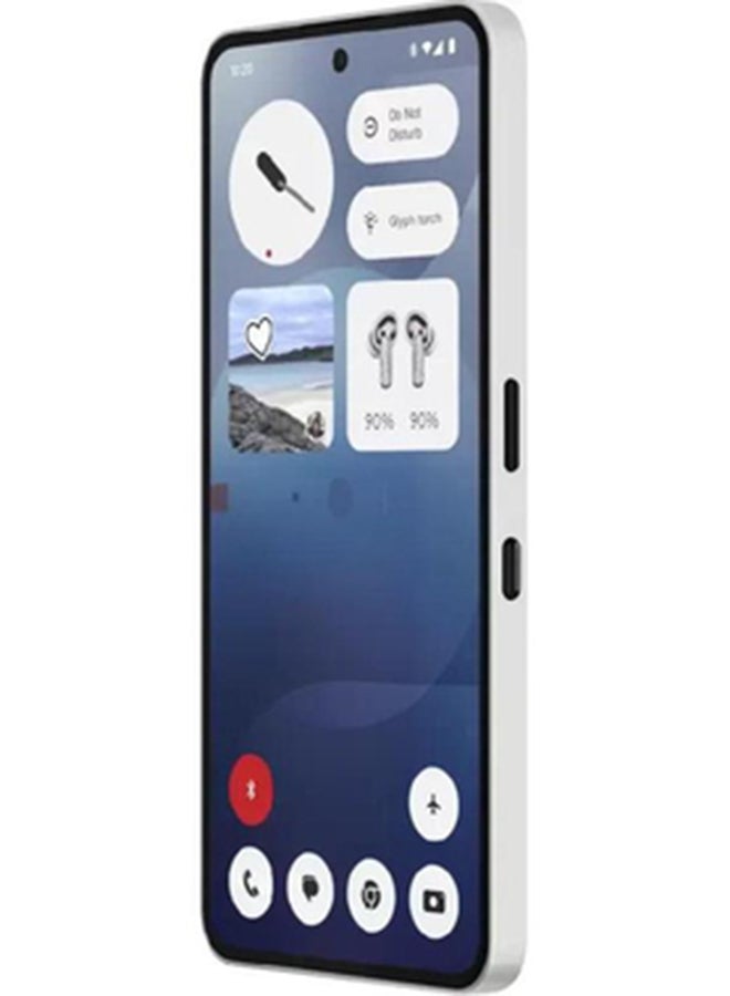 Nothing Phone (3a) Dual SIM White 12GB RAM 256GB  Bundle (CMF Buds) - Middle East Version - Image 2