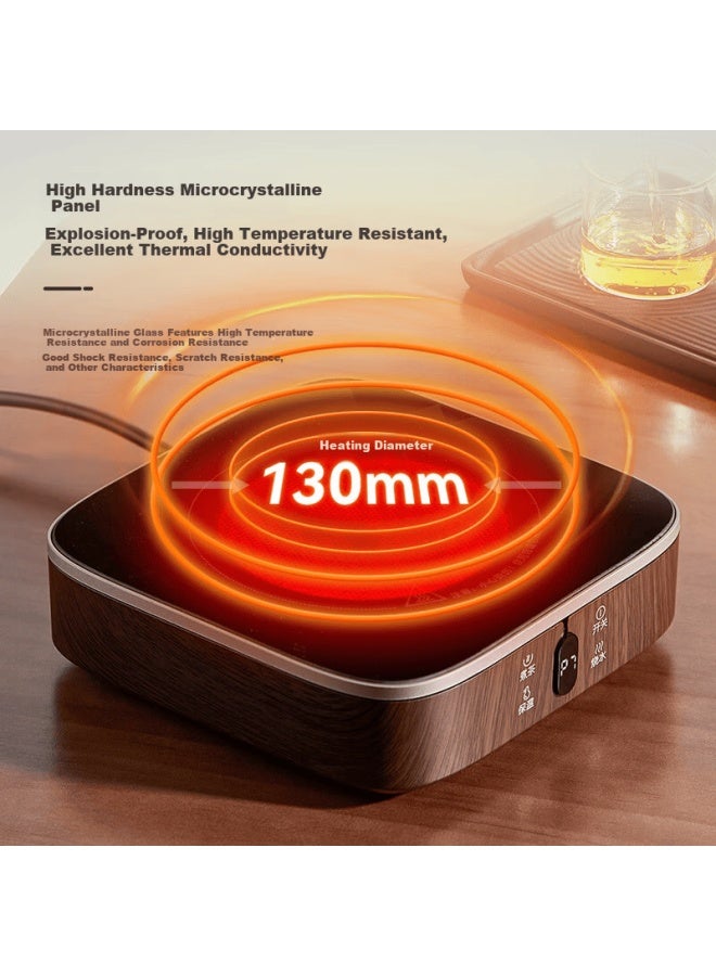 Yihutea Yi Hu Tea Brewing Pot Electric Ceramic Stove Integrated Steaming And Brewing High-temperature Resistant Glass Thickened Water Boiling Set - Image 1
