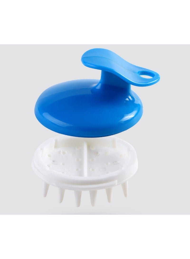 Hair Shampoo Brush with Soft Silicone Scalp Massager Brush Head, for All Hair Types, Deep Cleanses Scalp and Removes Dead Flaky Skin and Residue - Image 3