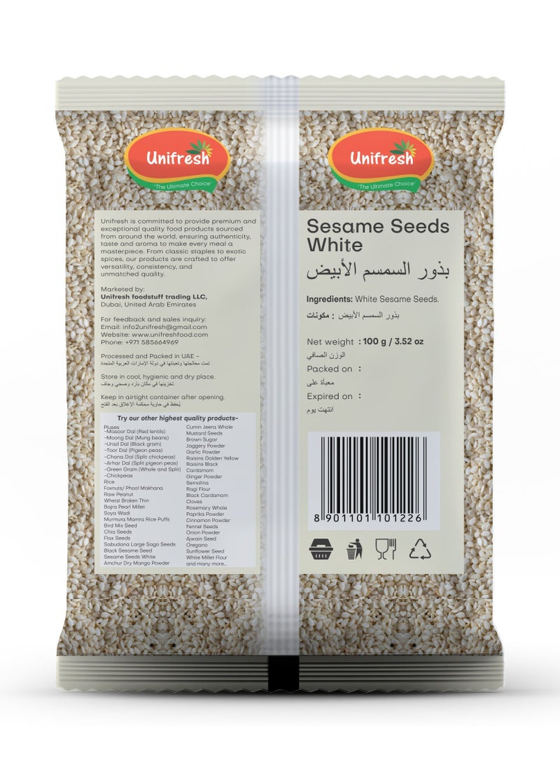 Unifresh White Sesame Seed Til 100g  - Image 2