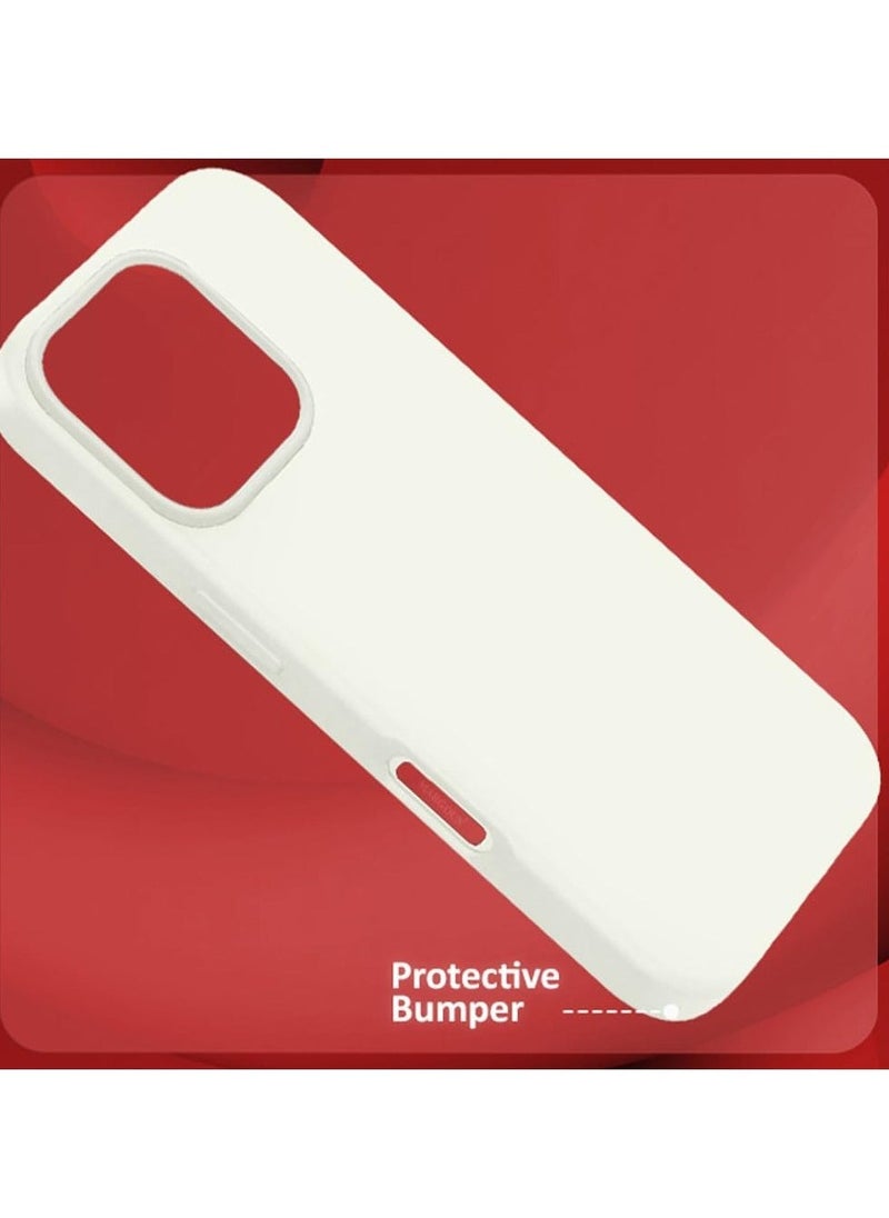 Raxoom Liquid Silicone Case for iPhone 16 Pro Max - Ultra Slim Design with Soft Anti-Scratch Microfiber Lining & Drop Protection - Image 5