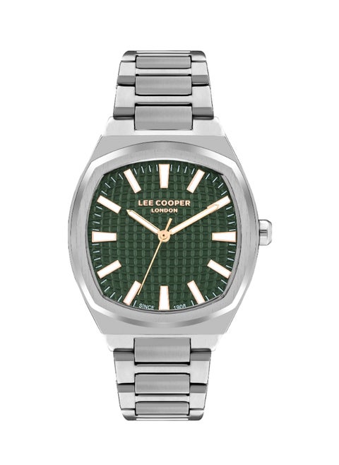Lee Cooper Men 's Green Dial Analog watch - LC07984.370